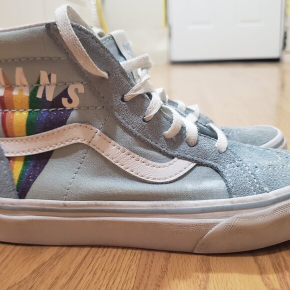 Van's Sk8-Hi Kids Size 2 - Picture 2 of 8